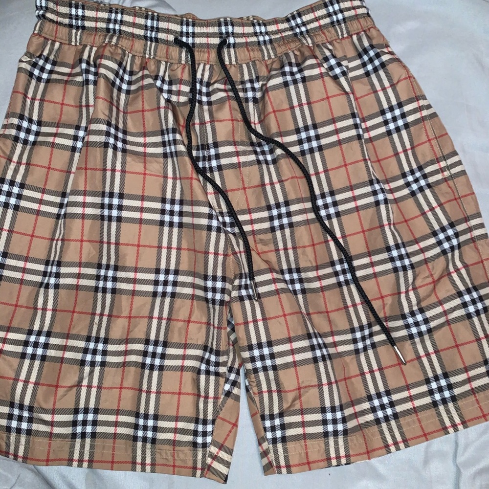 Burberry Vinatge Check Drawstring shorts